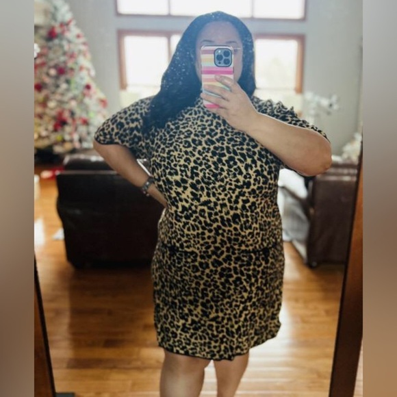 NWT! Anthropologie The Annalise Mock-Neck Mini Sweater Dress by Maeve - 🎶 - Picture 7 of 8